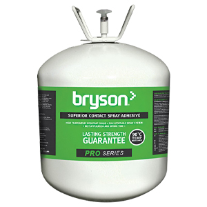 Bryson Pro Series High Temp Superior Contact Spray Adhesive - 22L