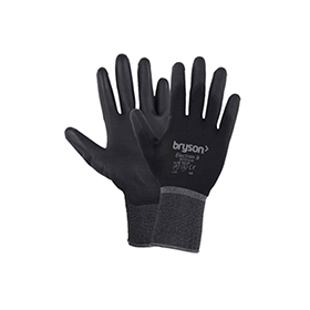 Bryson Close Fit Gloves - Black - Medium/Size 8 - pack 10