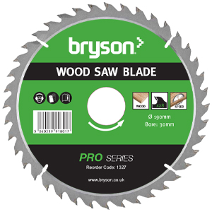 Bryson Pro Series 190 x 20T x 30mm Wood Cutting TCT Circular Saw Blade