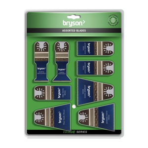 Bryson Trade Series Assorted Blades - 8 Pack