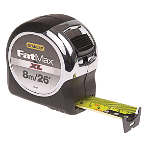 Stanley FatMax® Pro Pocket Tape - 8m/26ft (Width 32mm)
