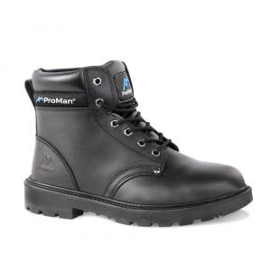 Welted Safety Boot - Black - Size 10