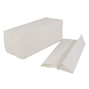 C-Fold 2 Ply Hand Towels - White - Box of 2400