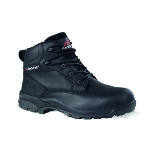 Non Metallic Waterproof Ladies Safety Boot - Black - Size 5