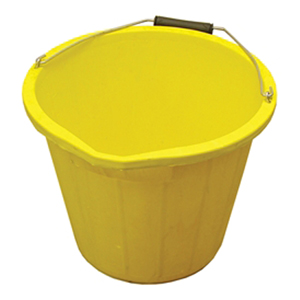 Heavy Duty Bucket - Yellow - 3 Gallon