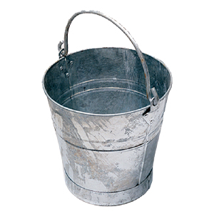 Galvanised Bucket - 12L