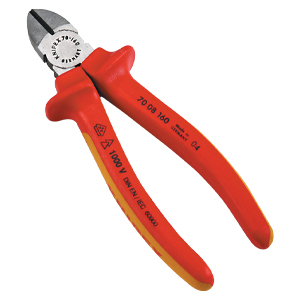 Knipex VDE Diagonal Cutting Pliers - 160mm