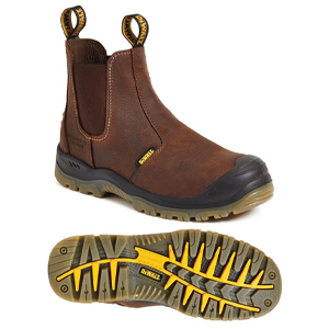 Dewalt Nitrogen Waterproof Safety Dealer Boots - Brown - Size 10
