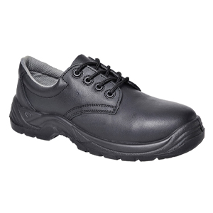 Non metallic Black Safety Shoe Size 6
