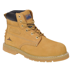 Steelite Welted SB HRO SRA Safety Boots - Honey - Size 6