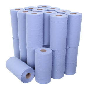 Hygiene Roll Blue 2-Ply - 24cm x 46m - Pack of 24
