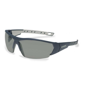 Uvex i-worx Spectacles - Grey Frame - Tinted Lens
