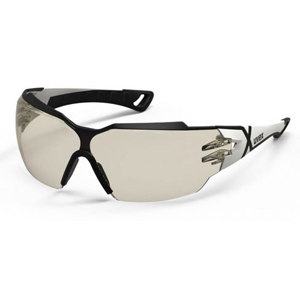 Uvex Pheos CX2 Spectacles - Black & White Frame - CBR65 Tinted Lens