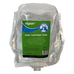 Bryson Hand Sanitiser Foam Cartridge 800ml