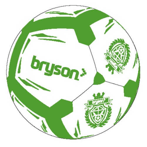 Bryson Branded Football