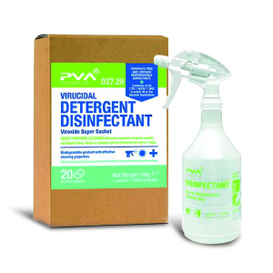 Eco Virucidal Detergent Disinfectant Cleaner - Reusable 750ml Bottle
