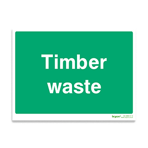 Timber Waste - 1mm Rigid PVC (300x200)