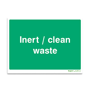 Inert-Clear Waste - 1mm Rigid PVC (300x200)