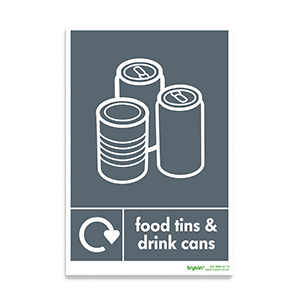 Food Tins And Drink Cans - 1mm Rigid PVC (200x300)