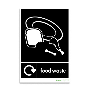 Food Waste - 1mm Rigid PVC (200x300)