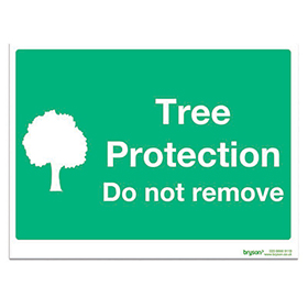 Tree Protection Do Not Remove - 1mm Foamex (300x200)