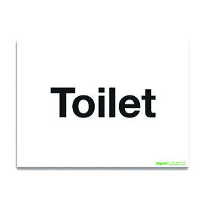 Toilet - 1mm Foamex (300x200)