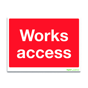 Red Works Access - 1mm Foamex (300x200)