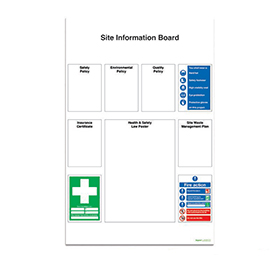 Site Information Board 1 - 3mm Diabond (1300x2000)