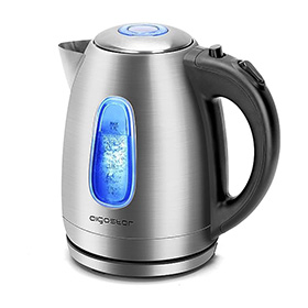 Brushed Stainless Steel Kettle - 1.7 Litre