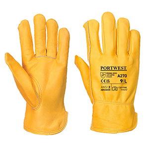 Classic Driver Glove - Yellow - Large