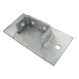 200mm x 100mm  Double Channel Base Plate - Box of 6