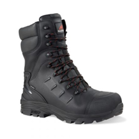 Rockfall Monzonite S3 HI CI HRO WR M SRC Safety Boots - Black - Size 7