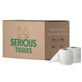 Serious Tissue Boxed Toilet Rolls - 100% Recycled - Pack of 36