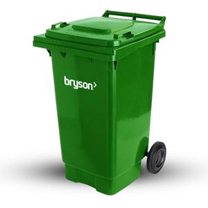 Bryson Wheelie Bin - Green - 240L