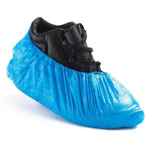 Disposable Overshoes - Blue - 50 Pairs