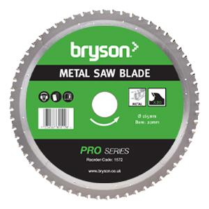 Bryson Pro Series 165 x 40T x 20mm Metal Cutting TCT Circular Saw Blade