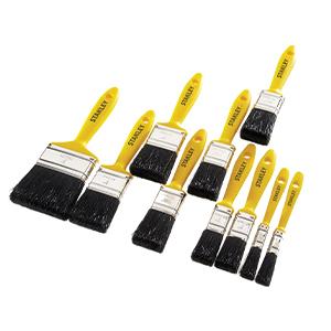 Stanley Paint Brush Set - 12 to 75mm - 10 Piece