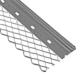 Plasterboard Stop Bead - Stainless Steel - 3000 x 13mm (to suit 12.5mm plasterboard)