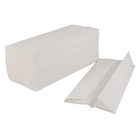 C-Fold 1-Ply Hand Towels - White - 2640 Sheets