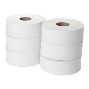 Maxi Jumbo Toilet Rolls - Pack of 6 (60mm Core)