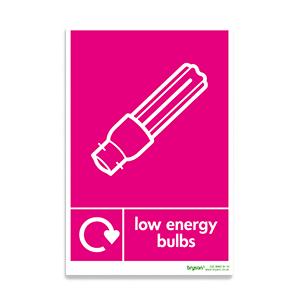 Low Energy Bulbs - 1mm Foamex (200x300)