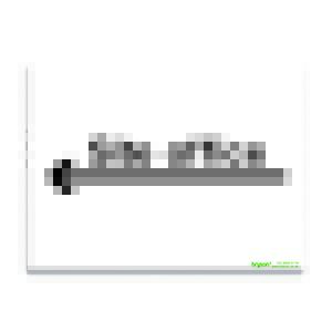 Site Office Left White - 1mm Rigid PVC (300x200)