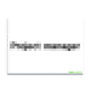 Project Manager - 1mm Rigid PVC (300x200)