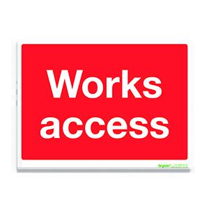 Red Works Access - 1mm Rigid PVC (300x200)