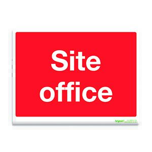 Red Site Office - 1mm Rigid PVC (300x200)