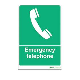 Emergency Telephone - 1mm Foamex (200x300)