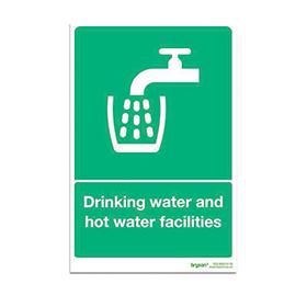 Drinking Water And Hot Water Facilities - 1mm Foamex (200x300)