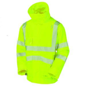 Leo Workwear Dartmoor EcoViz Breathable Bomber Jacket - Yellow - XSmall
