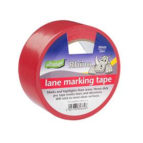 PVC Tape - Red - 50mm x 33m