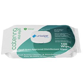 Catering Sanitising Wipes - 100 pack